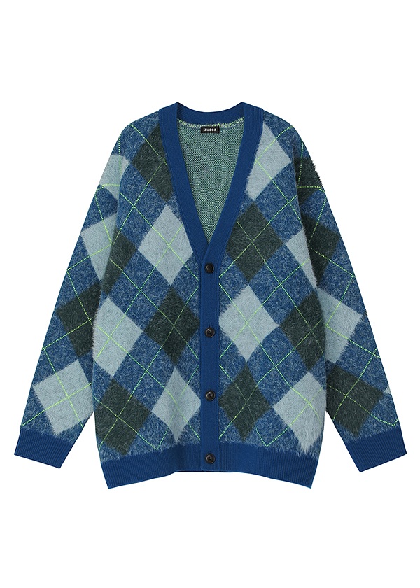 <先行予約> ZUCCa / ARGYLE KNIT / カーディガン
