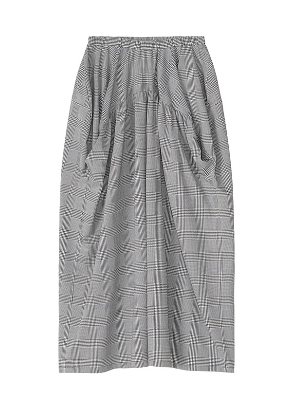 ZUCCa / GLEN CHECK JERSEY / スカート