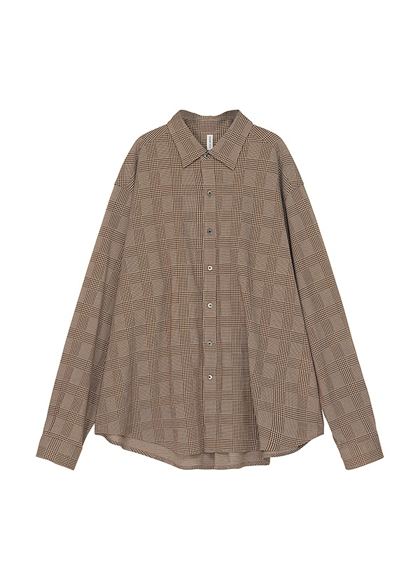 <先行予約> ZUCCa / GLEN CHECK JERSEY / シャツ