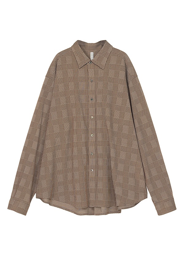<先行予約> ZUCCa / GLEN CHECK JERSEY / シャツ