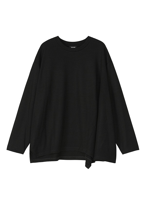 <先行予約> ZUCCa / DRAPE WOOL JERSEY / トップス