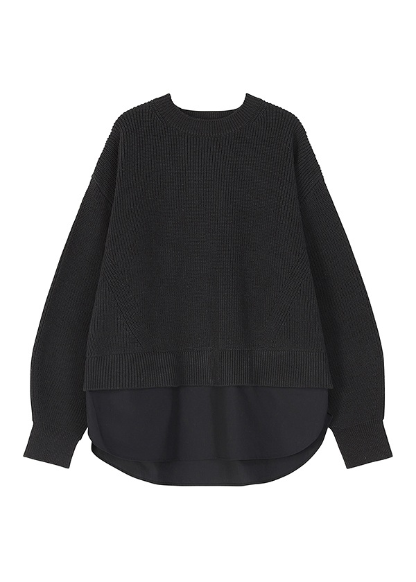 <先行予約> ZUCCa / TEXTURED COTTON KNIT / トップス
