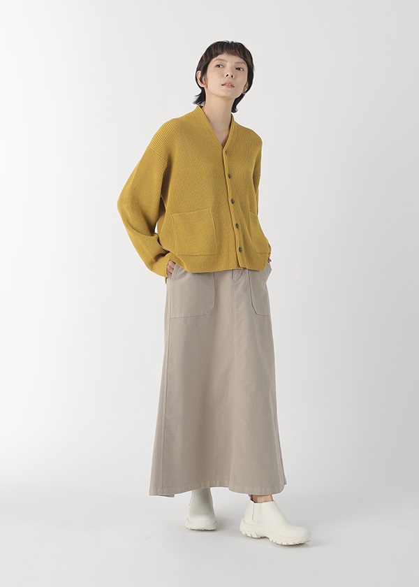 Plantation / (O) コットンライトスエード / スカート