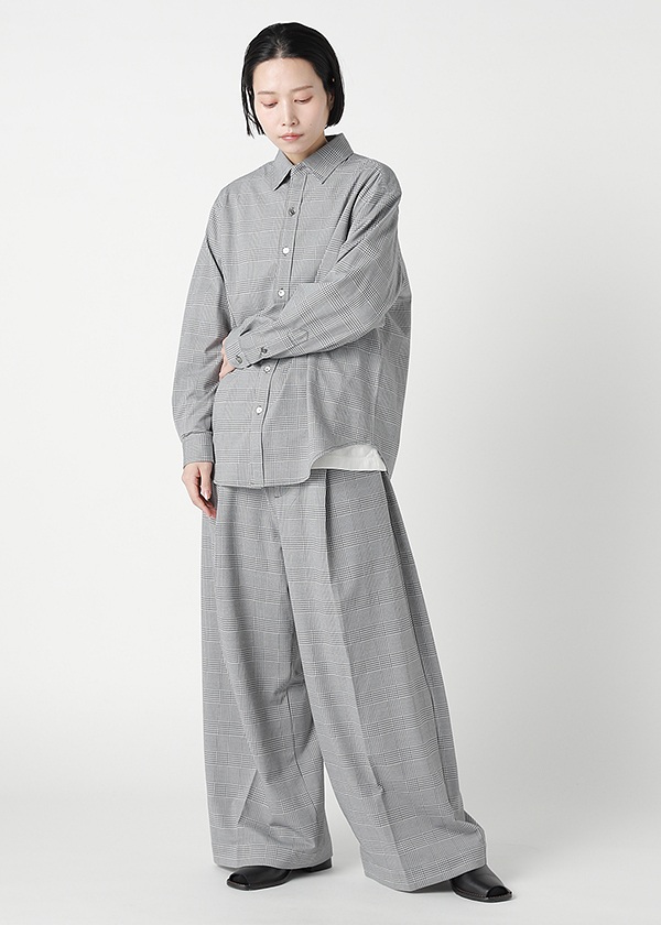 ZUCCa / GLEN CHECK JERSEY / シャツ