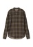 <先行予約> ZUCCa / SHEER CHECK / シャツ