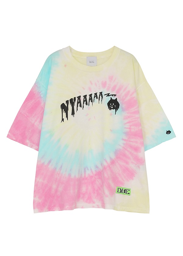 NYA- / TIE-DYE SCREAM NYA- / Tシャツ