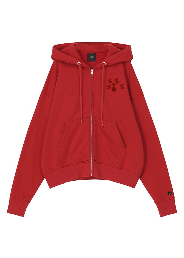 <先行予約> NYA- / NYA- HOME HOODIE / ジップアップフーディー