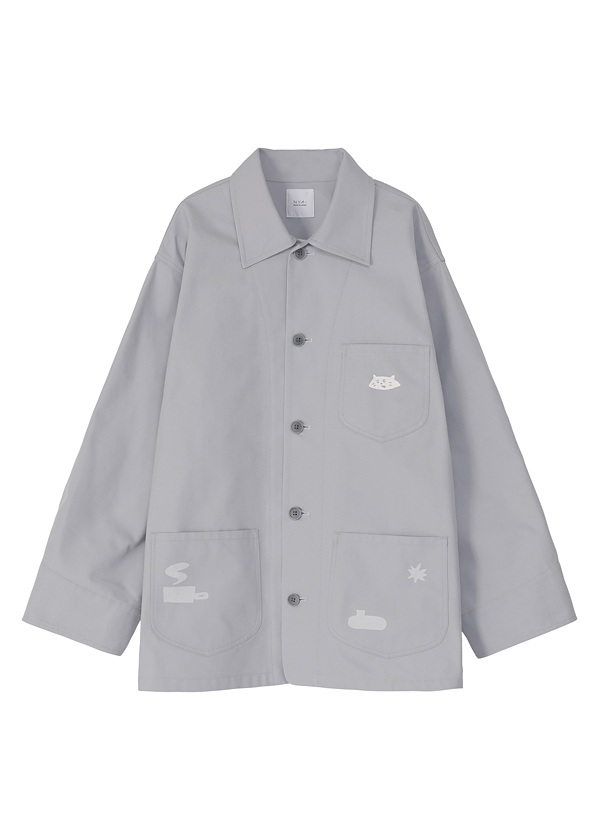 NYA- / BRUNCH COVERALL / カバーオール