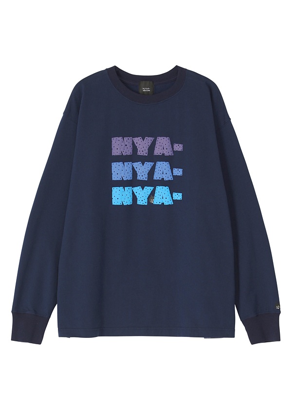 NYA- / P CHEESE NYA- / ロングスリーブTシャツ