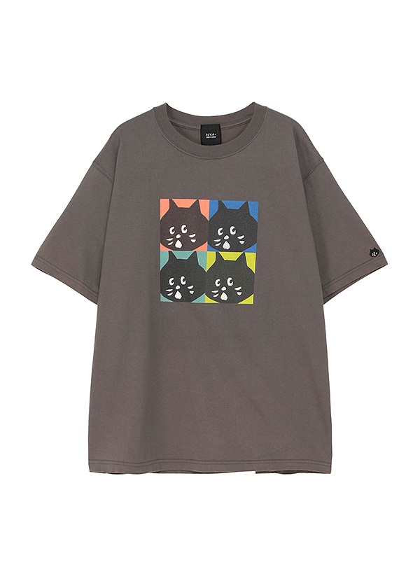 NYA- / FOUR FACE NYA- / Tシャツ