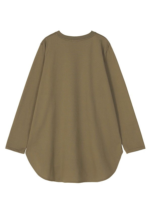 ZUCCa / HEART LOGO SHIRT TAIL T / カットソー