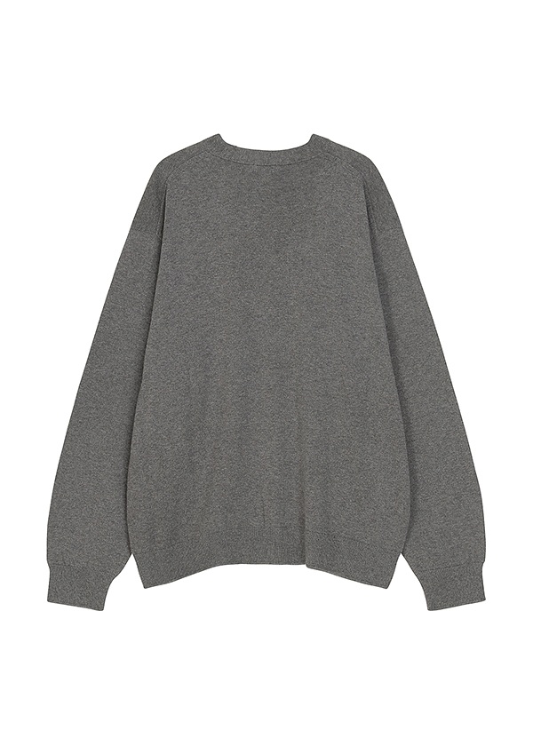 <先行予約> ZUCCa / HEART LOGO KNIT / カーディガン