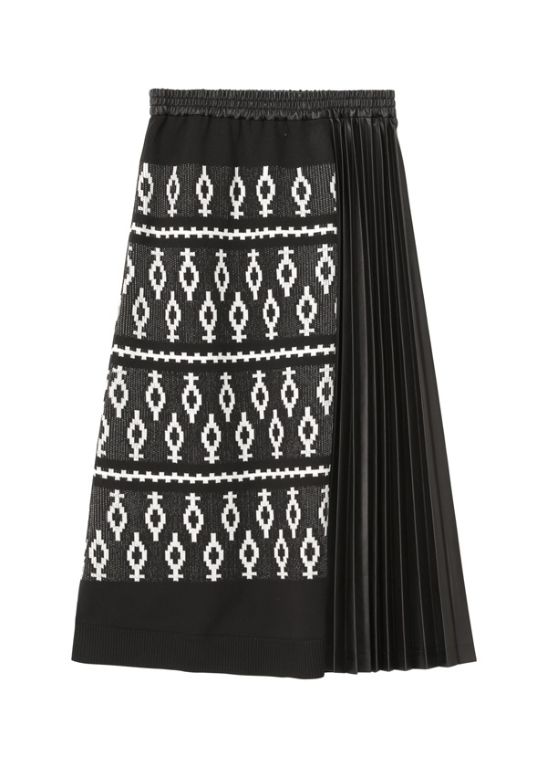 ZUCCa / (O) P ニットドッキング / スカート