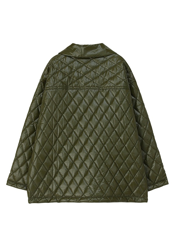 ZUCCa / P GLOSSY QUILT COAT / ブルゾン