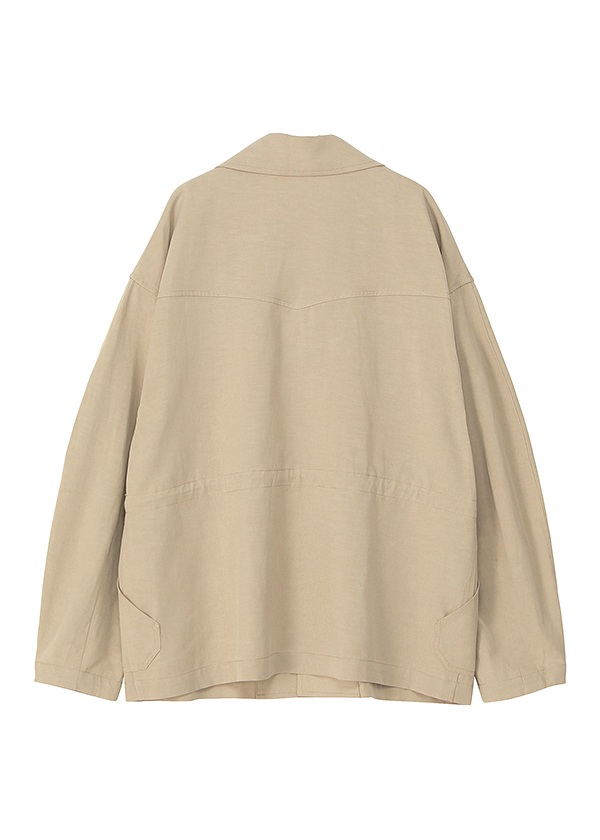 ZUCCa / S COTTON LINEN TWILL / ブルゾン