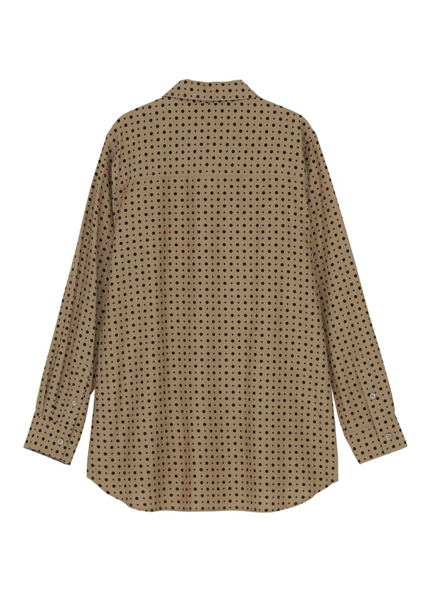 <先行予約> ZUCCa / DOT SQUARE PRINT / ブラウス