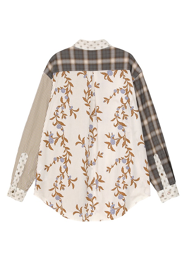 ZUCCa / S DOCKING PIECE DYE / シャツ