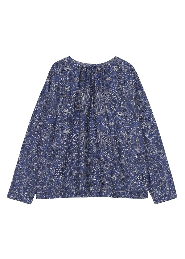 ZUCCa / S FLORAL SCARF PRINT JERSEY / カットソー