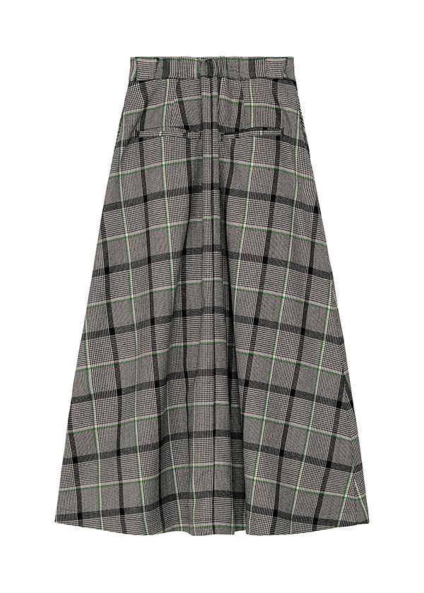 <先行予約> ZUCCa / WOOL CHECK / スカート