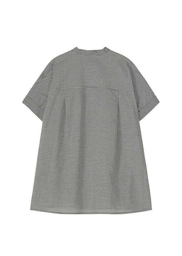 ZUCCa / COTTON SILK GINGHAM CHECK / ブラウス