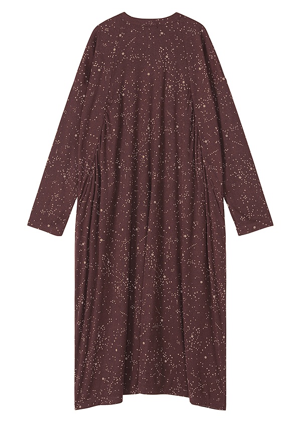 <先行予約> ZUCCa / STARDUST PRINT JERSEY / ワンピース