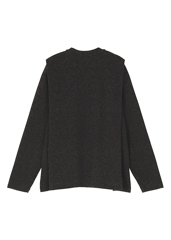 <先行予約> ZUCCa / BELLFLOWER PRINT JERSEY / カットソー
