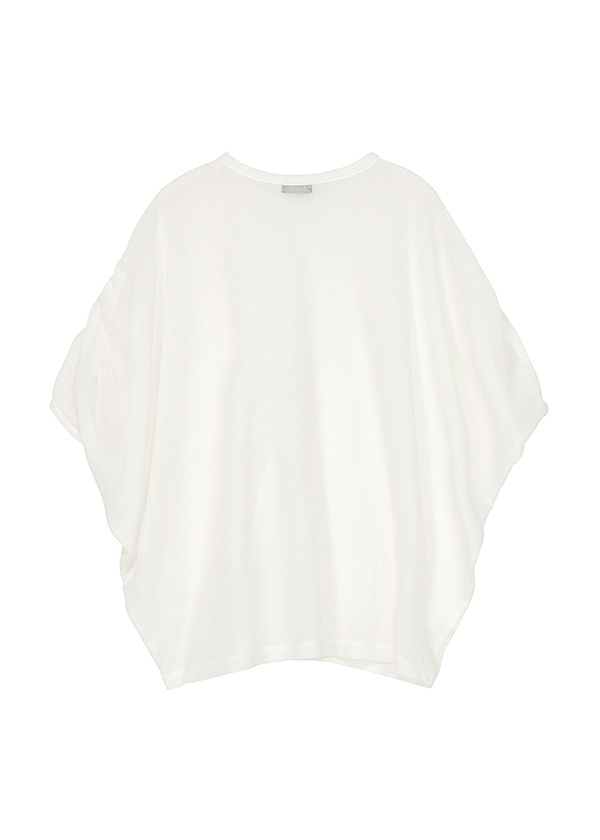 <先行予約> ZUCCa / SHEER HERRINGBONE INLAY / カットソー