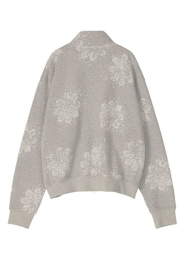 ZUCCa / FLOWER JACQUARD SWEATSHIRT / ブルゾン
