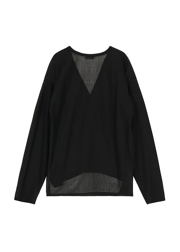 <先行予約> ZUCCa / SHEER HERRINGBONE INLAY / カーディガン
