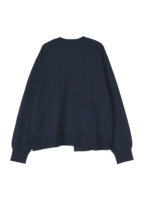 <先行予約> ZUCCa / SHIRT DOCKING KNIT / ニット