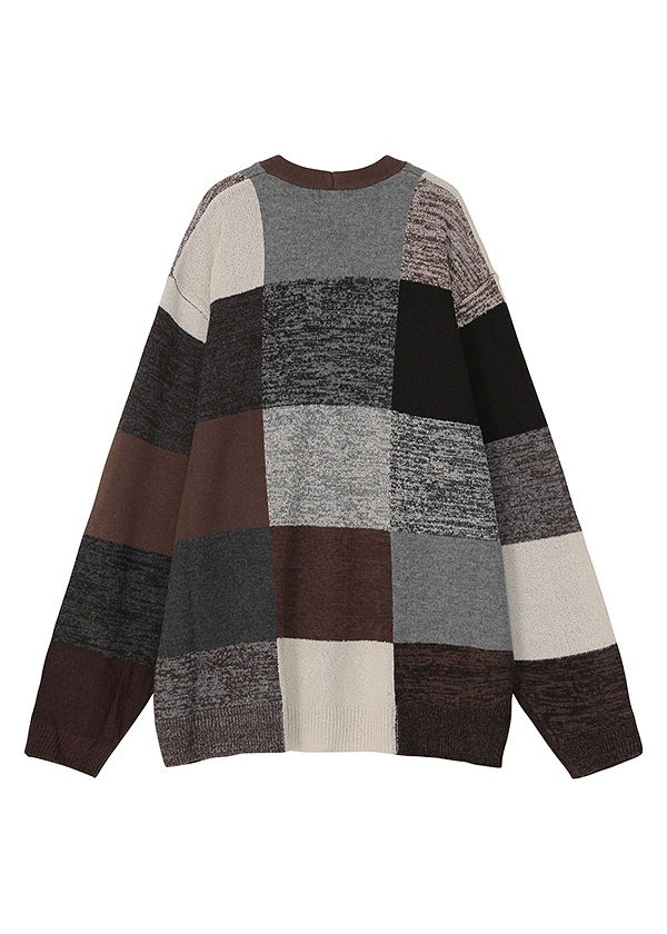 <先行予約> ZUCCa / COLOR BLOCK KNIT / カーディガン