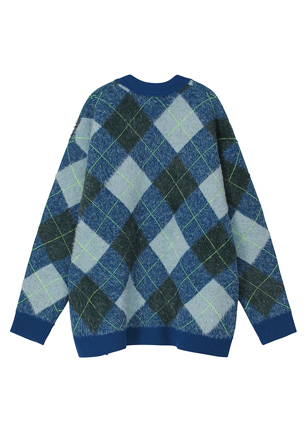 <先行予約> ZUCCa / ARGYLE KNIT / カーディガン