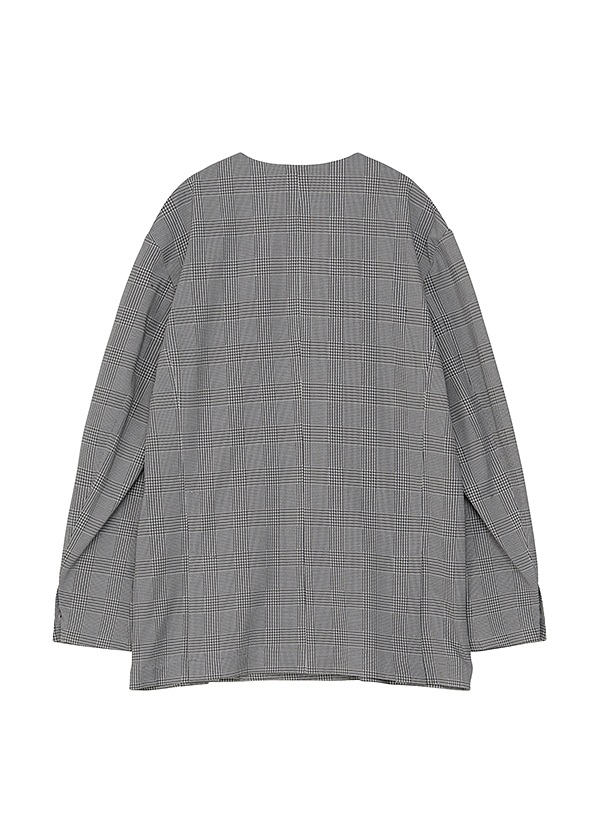 <先行予約> ZUCCa / GLEN CHECK JERSEY / ジャケット