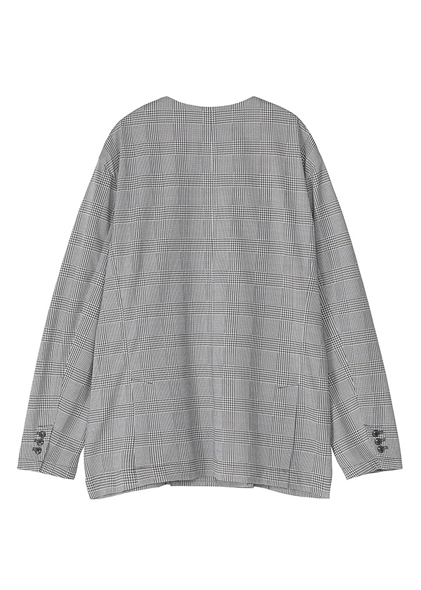 ZUCCa / GLEN CHECK JERSEY / ジャケット