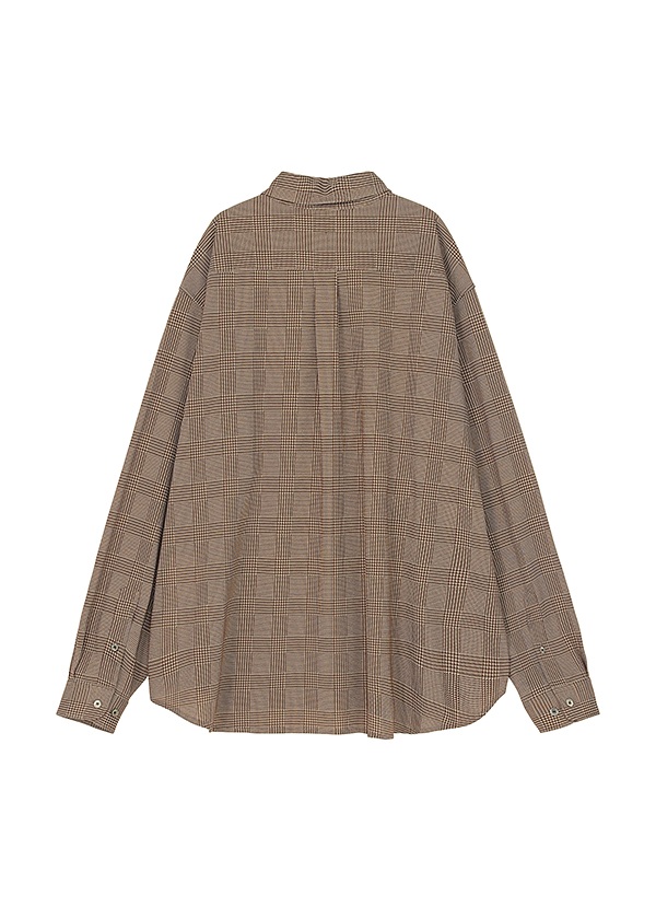 <先行予約> ZUCCa / GLEN CHECK JERSEY / シャツ