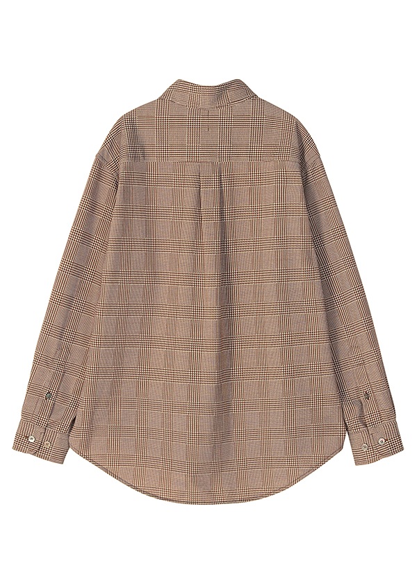ZUCCa / GLEN CHECK JERSEY / シャツ