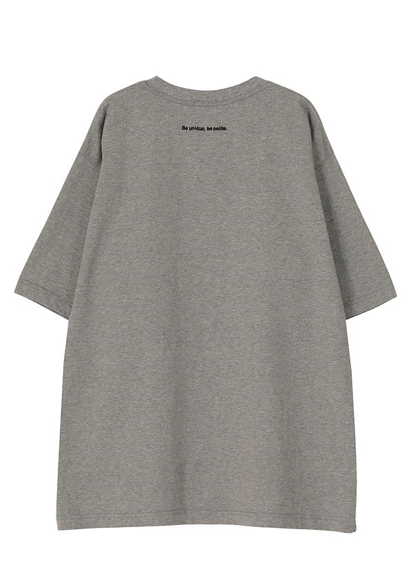 NYA- / FRONT NYA-? T / ビッグシルエットTシャツ