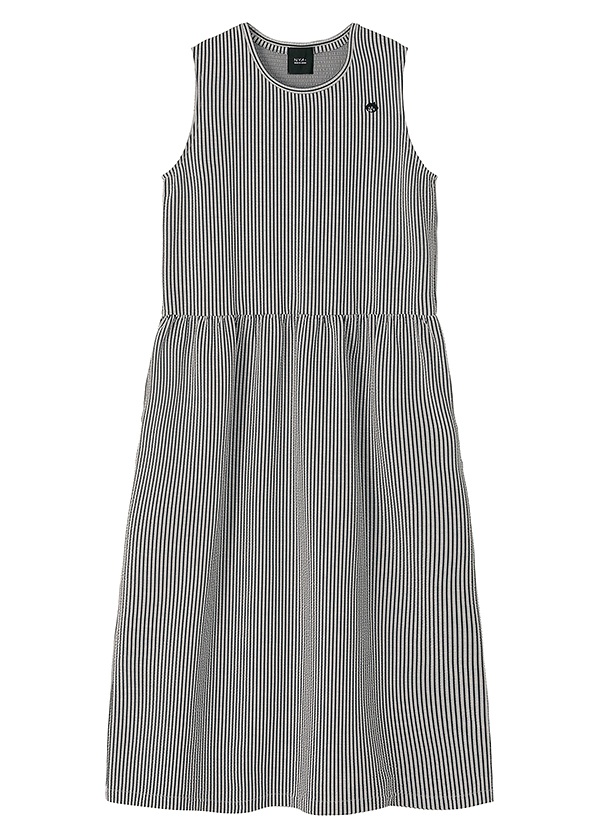 <先行予約> NYA- / SEERSUCKER STRIPED DRESS / ワンピース