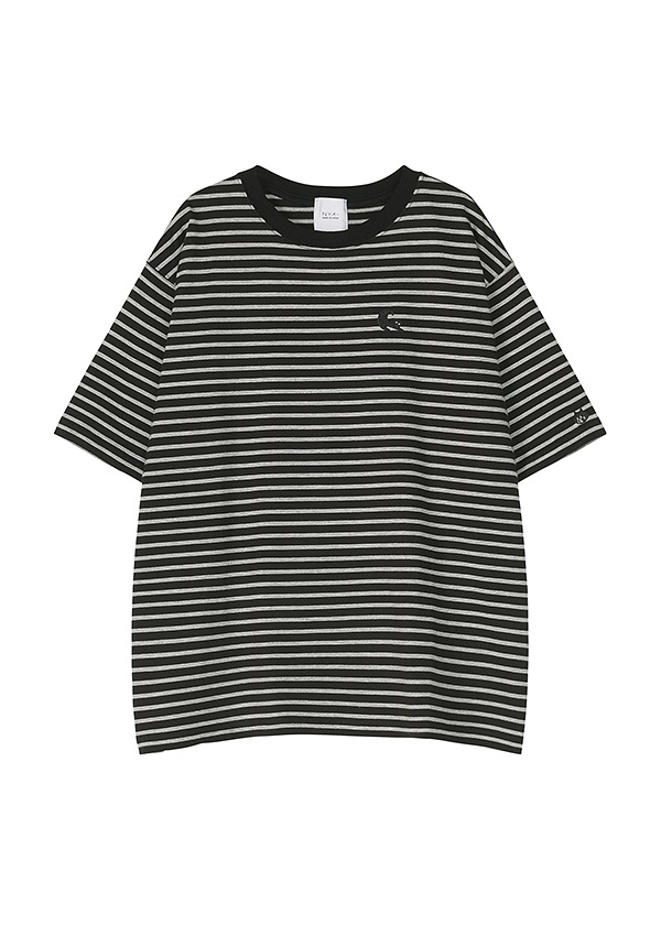 NYA- / hi-dutch × NYA- STRIPED T / Tシャツ