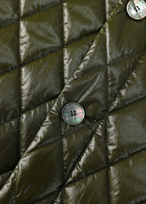 ZUCCa / P GLOSSY QUILT COAT / ブルゾン