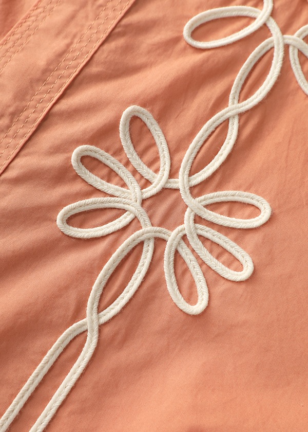 ZUCCa / PO CORD EMBROIDERY SHIRT / ブラウス