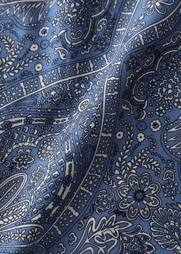 ZUCCa / S FLORAL SCARF PRINT / シャツ