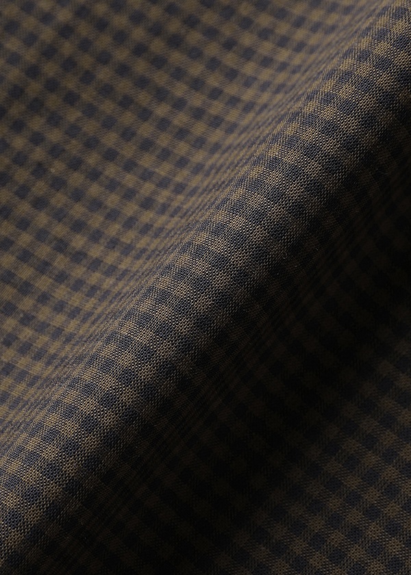 ZUCCa / COTTON SILK GINGHAM CHECK / シャツ