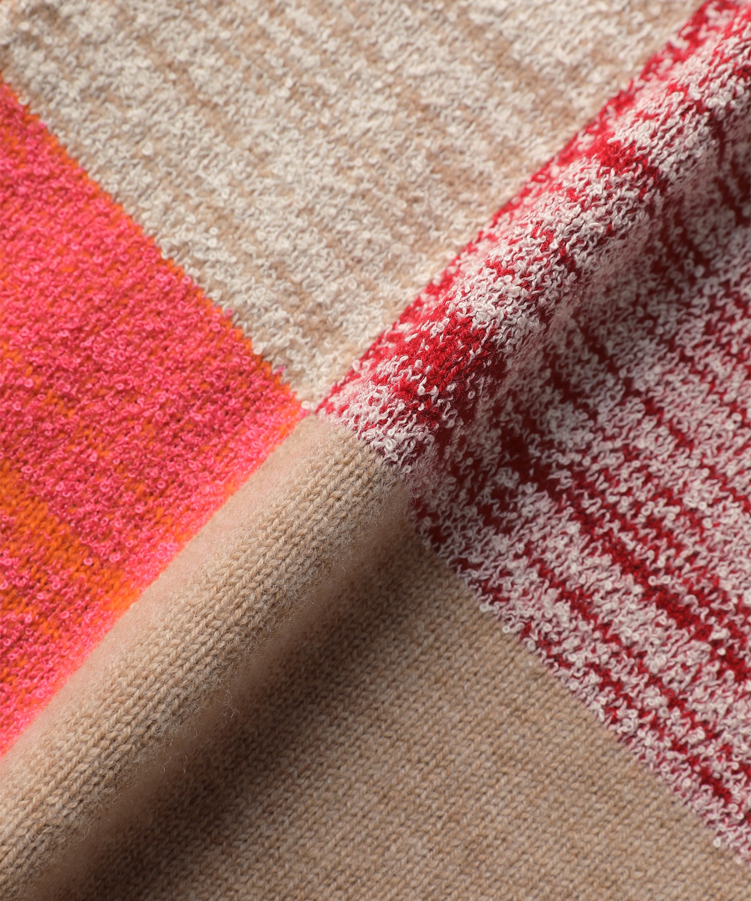 ZUCCa / COLOR BLOCK KNIT / カーディガン