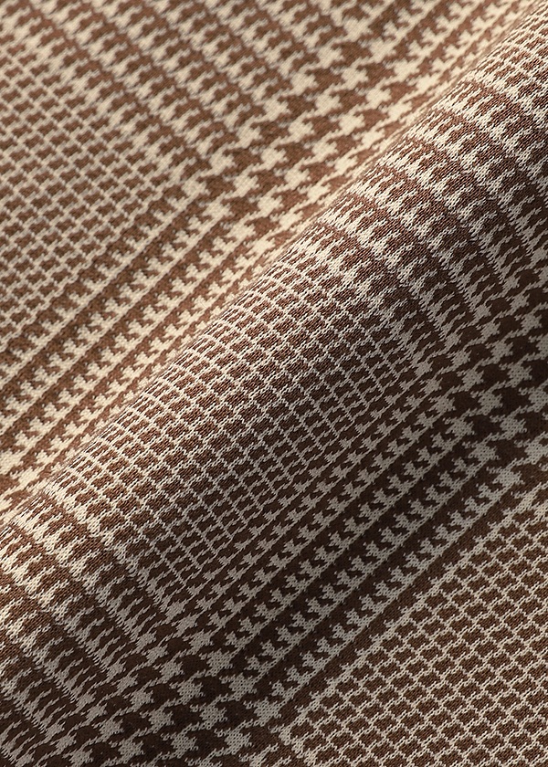 ZUCCa / GLEN CHECK JERSEY / シャツ