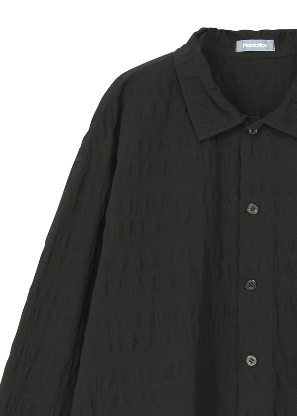 Plantation / (O) シュリンクブロードボーダー / シャツ