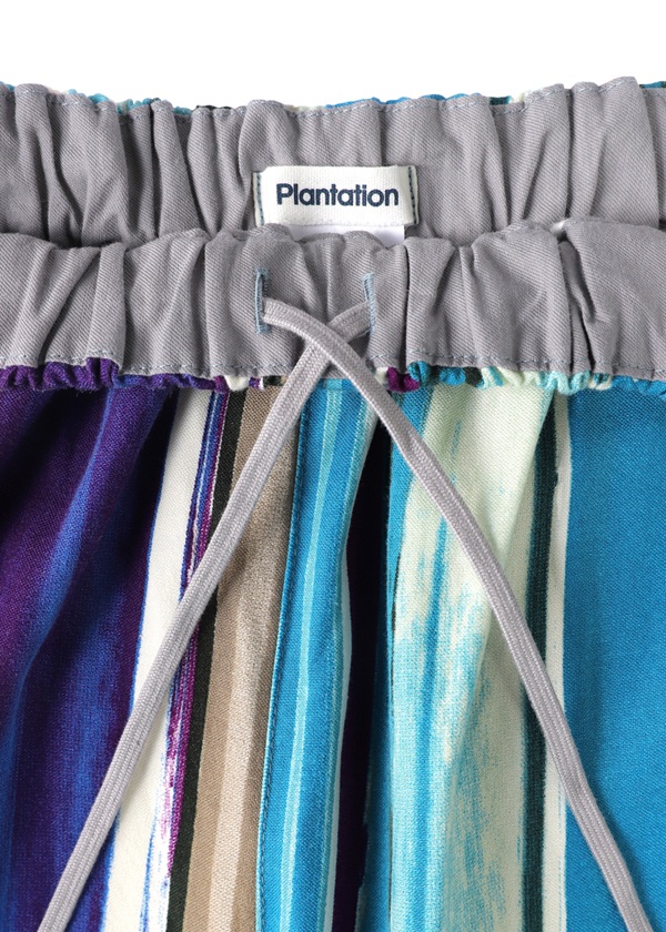 Plantation / カスリストライプPT / パンツ