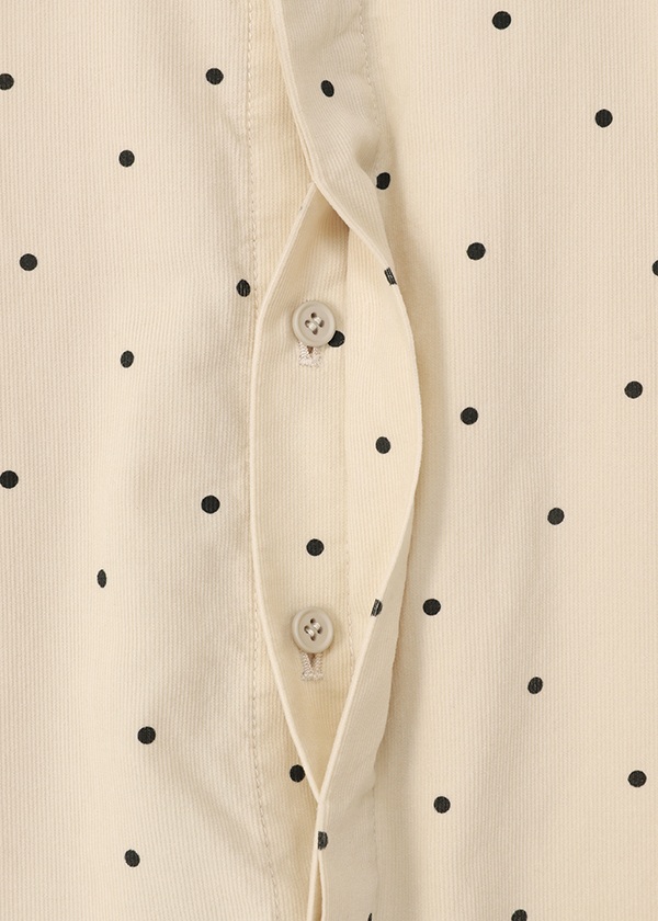 Plantation / P ドットコーデュロイ / ブラウス