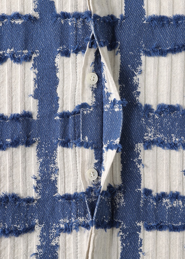 Plantation / BIZENチェックWAVE / 羽織