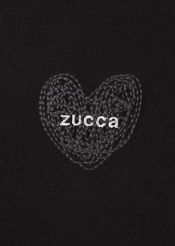 ZUCCa / S HEART LOGO RINGER T / Tシャツ